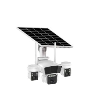 O-kam 9090 2 Kameralı Solar Panelli 4G Sim Kartlı PTZ Kamera