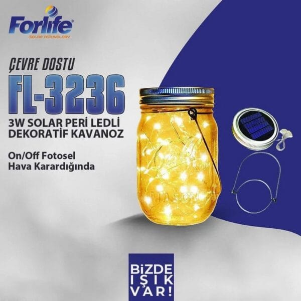 Forlife FL-3236 Kavanoz Işık - Görsel 5