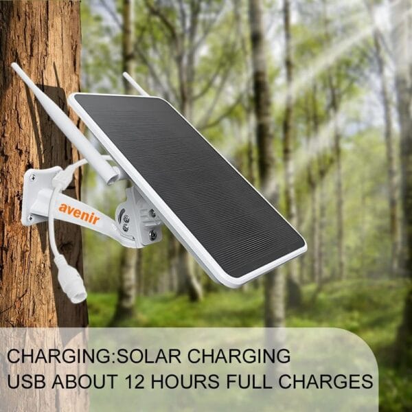 Avenir AV-4G-RTR 4G Solar Sim Kartlı Modem 20w 25.000 mAH Wifi Dağıtıcı - Görsel 2