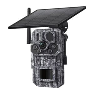 Avenir S443H 3MP 4G Solar Güneş Enerjili Sim Kartlı Fotokapan  No-Glow Kamuflaj Avcılık Doğal Yaşam Kamerası FOTOKAPAN