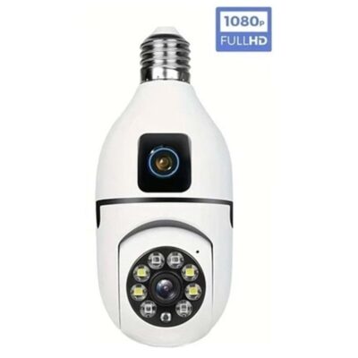 O-KAM 4046 2mp Ampul Kamera Wifi Gece Görüşlü Çift Lensli 4mm Lens Wifili O-kam Pro Uygulama