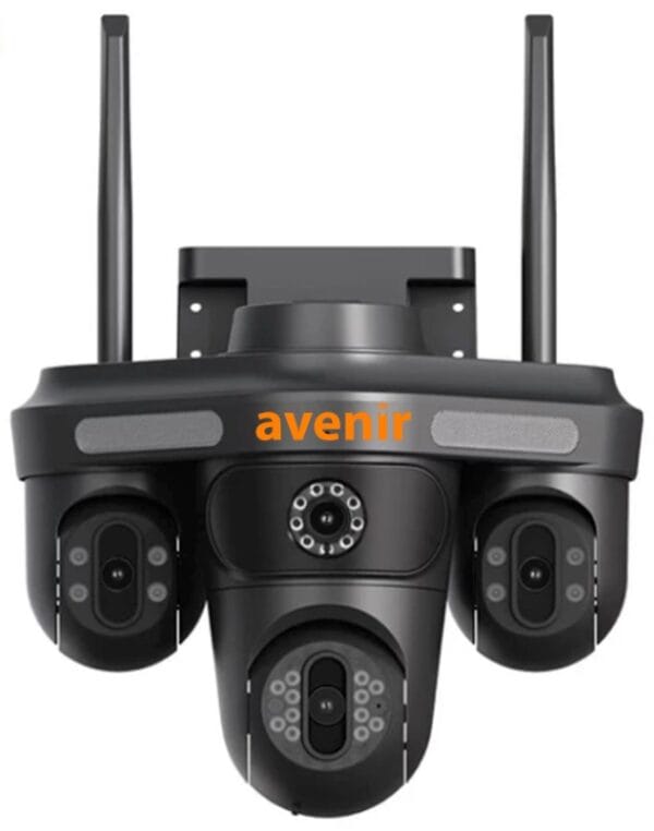 Avenir AV-S344 4 Kameralı 16MP PTZ Güvenlik Sistemi | Gece Renkli Görüş + WiFi + İnsan Takibi - Görsel 2