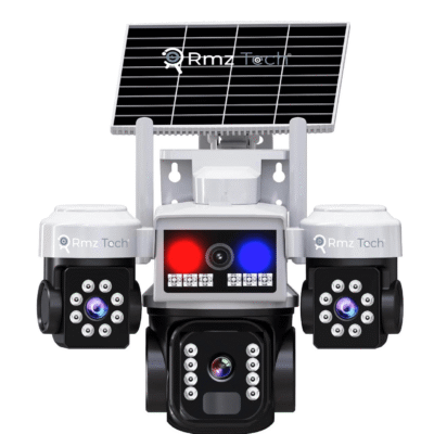 AVENİR AV-S463W Beyaz 3 Kameralı Sim Kartlı 4G Güneş Enerjili Solar Kamera