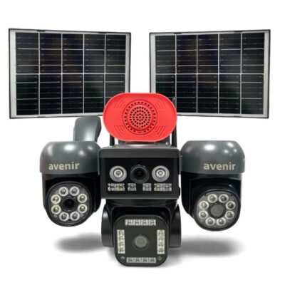 Avenir AV-S446 12MP 4G Solar PTZ Güvenlik Kamera – RMZ Tech