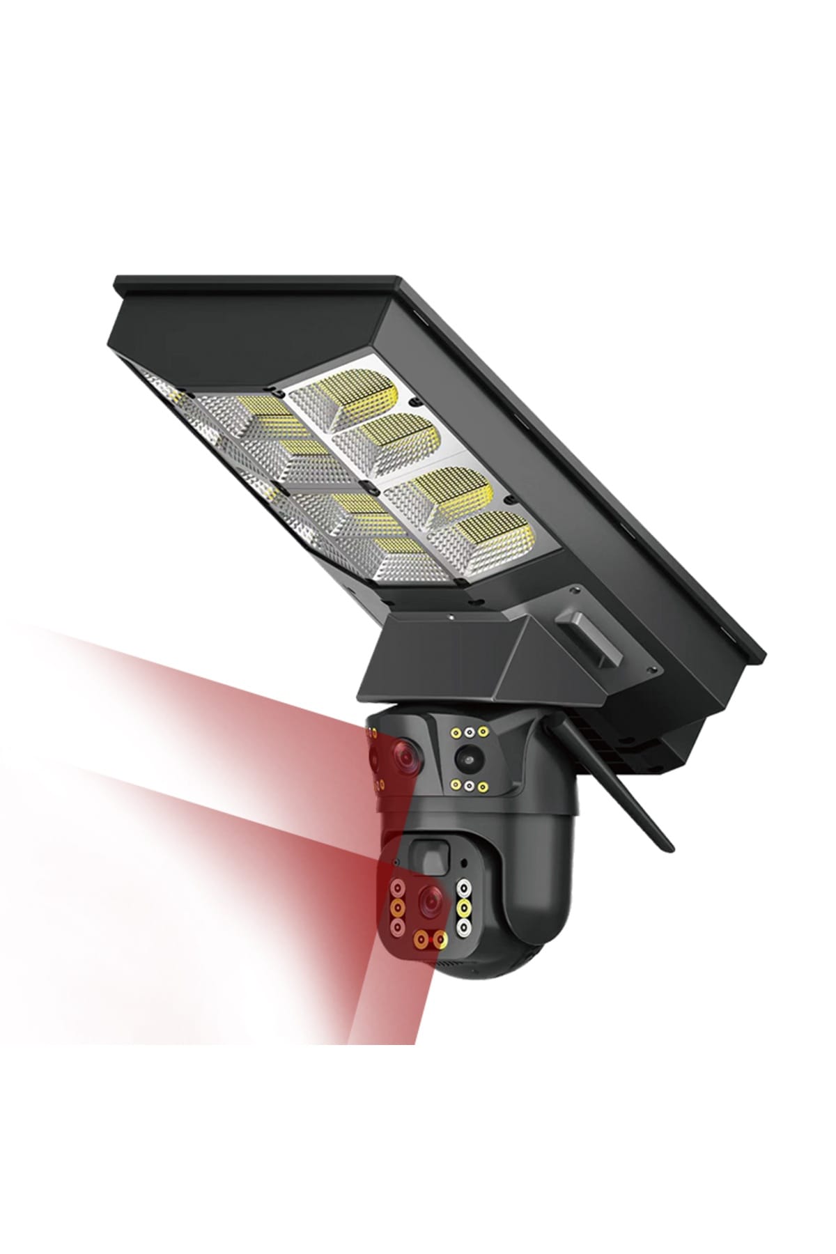 Avenir SL400W 4mp 2 Kameralı Wifi Solar Panelli Sokak Lambası Büyük Boy